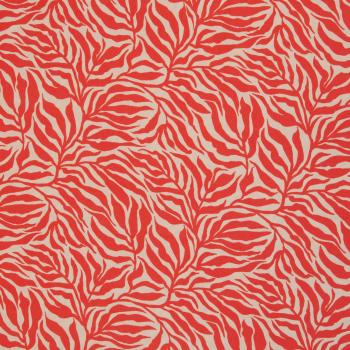Viskose Zebra Jungle Lachs von Swafing by Bienvenido